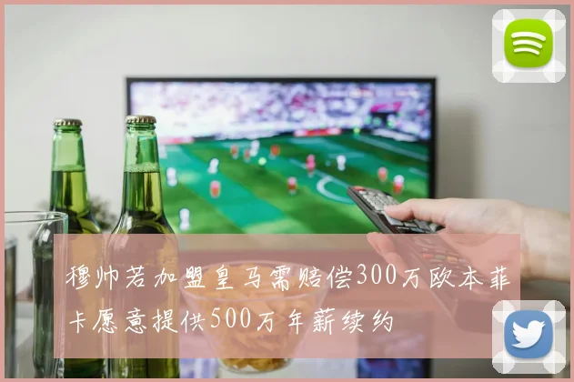 穆帅若加盟皇马需赔偿300万欧本菲卡愿意提供500万年薪续约